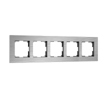 Рамка Werkel AluMax на 5 постов алюминий W0053506 4690389214318