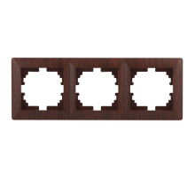 Рамка 3-постовая ЭРА Intro Solo венге 4-503-10 Б0043422