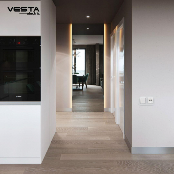 Рамка 2-постовая Vesta-Electric Exclusive White белый FRM050202BEL Рамка 2-постовая Vesta-Electric Exclusive White белый FRM050202BEL