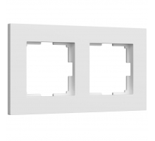 Рамка Werkel Slab на 2 поста белый матовый W0022961 4690389193385