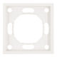 Рамка 1-постовая Stekker Эмили белый фарфор PFR00-5001-01 49884