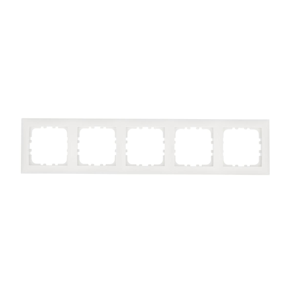 Рамка LK Studio 5-постовая (белый) LK60 864504-1