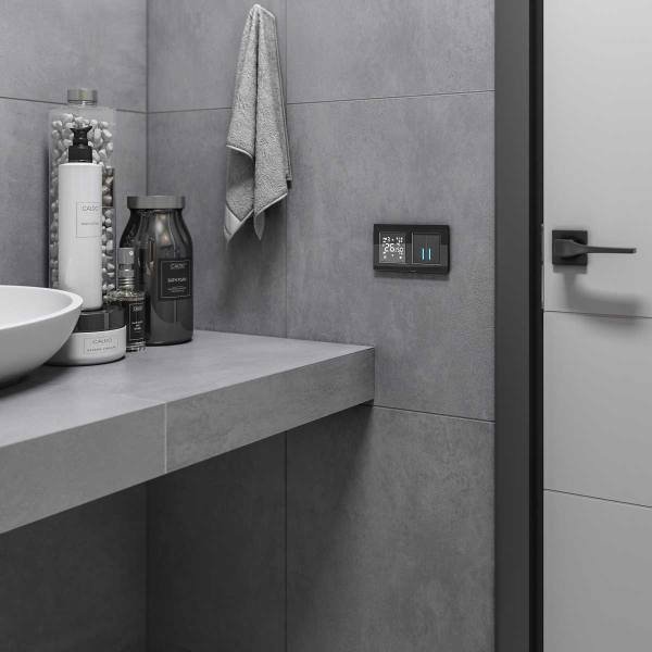 Рамка на 2 поста Werkel Favorit черный W0021108 4690389159589