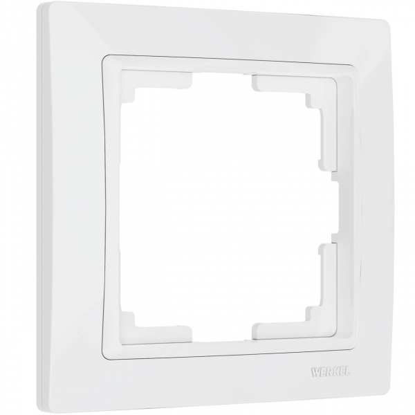 Рамка на 1 пост Werkel Snabb basic белый W0012001 4690389160769 Рамка на 1 пост Werkel Snabb basic белый W0012001 4690389160769
