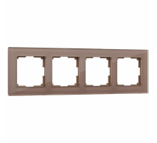 Рамка на 4 поста Werkel Favorit латте W0041142 4690389183454