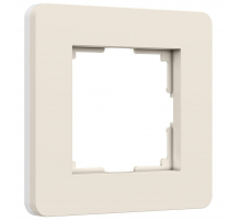 Рамка Werkel Split на 1 пост айвори/белый W0013066 4690389206016