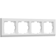 Рамка Werkel Stark на 4 поста белый W0041801 4690389161889