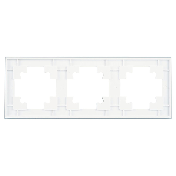 Рамка 3-постовая Stekker Катрин белый GFR00-7003-01 39256