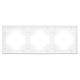 Рамка 3-постовая Stekker Катрин белый GFR00-7003-01 39256