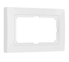 Рамка для двойной розетки Werkel Snabb basic белый W0082001 4690389161490