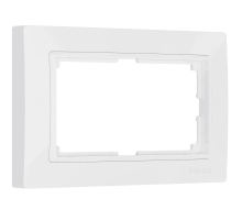 Рамка для двойной розетки Werkel Snabb basic белый W0082001 4690389161490