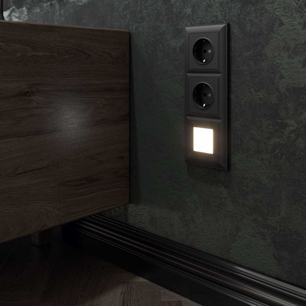 Рамка Werkel Fiore на 3 поста черный матовый W0032208 4690389160417