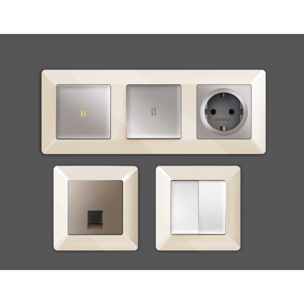 Рамка AMBRELLA VOLT AF110301