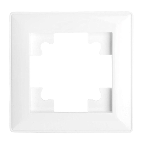 Рамка 1-постовая Stekker Катрин белый PFR00-7001-01 39792