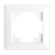 Рамка 1-постовая Stekker Катрин белый PFR00-7001-01 39792