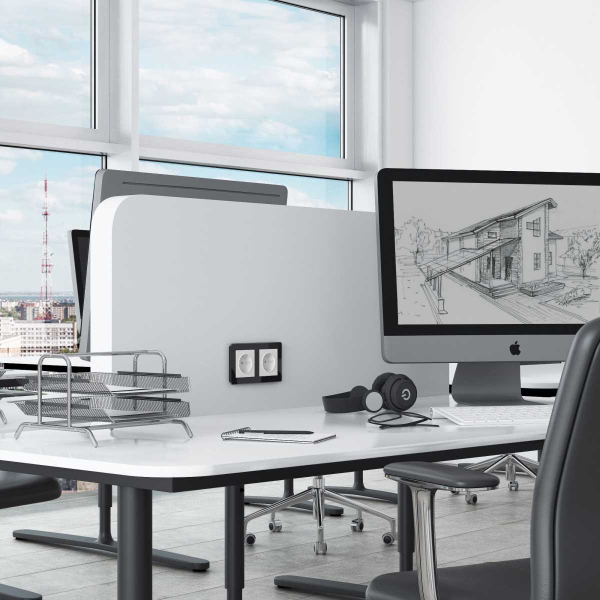 Рамка Werkel Acrylic на 2 поста черный W0022708 4690389184857