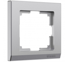 Рамка Werkel Stark на 1 пост серебро W0011865 4690389194931