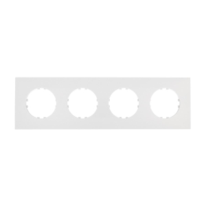 Рамка LK Studio 4-постовая квадрат (белый) Vintage-Quadro 884404-1