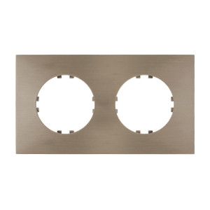 Рамка LK Studio 2-постовая квадрат (бронза) Vintage-Quadro 884227-1