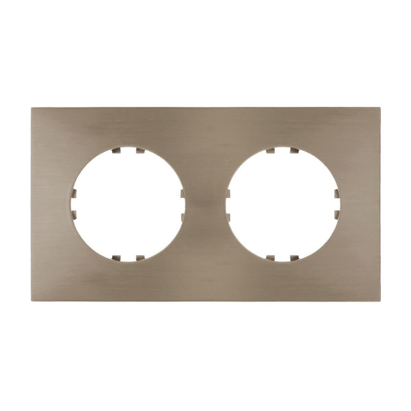 Рамка LK Studio 2-постовая квадрат (бронза) Vintage-Quadro 884227-1