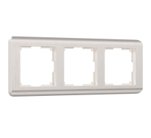 Рамка на 3 поста Werkel Stream перламутровый W0032113 4690389162312