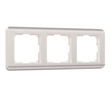 Рамка на 3 поста Werkel Stream перламутровый W0032113 4690389162312