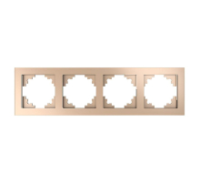 Рамка 4-постовая Stekker Катрин шампань GFR00-7004-02 39530