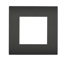Рамка LK Studio 1-постовая (черный бархат) LK45 854108-1