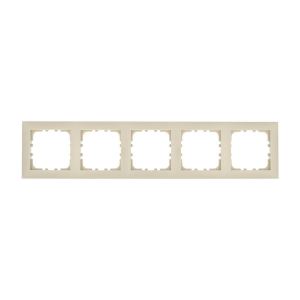 Рамка LK Studio 5-постовая (бежевый) LK60 864501-1