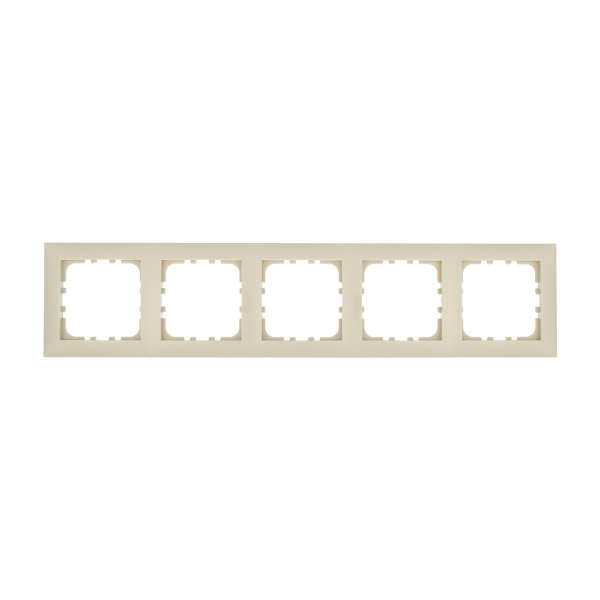 Рамка LK Studio 5-постовая (бежевый) LK60 864501-1 Рамка LK Studio 5-постовая (бежевый) LK60 864501-1