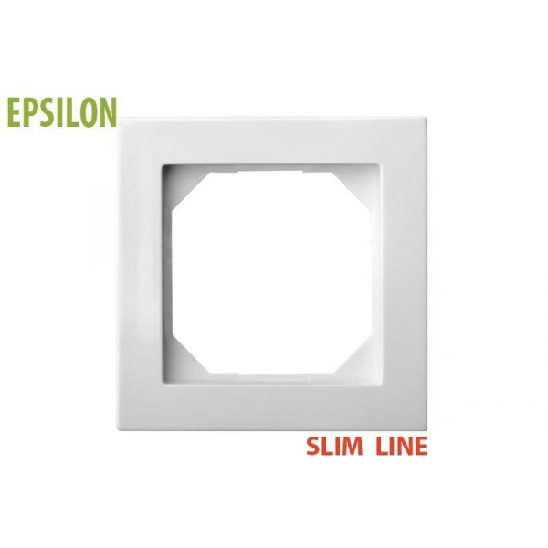 Рамка 1-постовая Liregus Epsilon белый 28-0421 Рамка 1-постовая Liregus Epsilon белый 28-0421