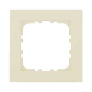 Рамка 1-постовая LK Studio (бежевый матовый) LK80 FLAT, 844102-1