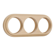 Рамка Werkel Legend на 3 поста светлый бук W0035224 4690389166587