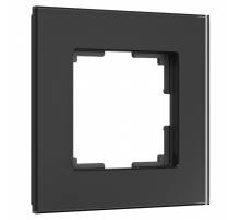 Рамка Werkel Senso на 1 пост черный, стекло soft-touch W0013108 4690389200328