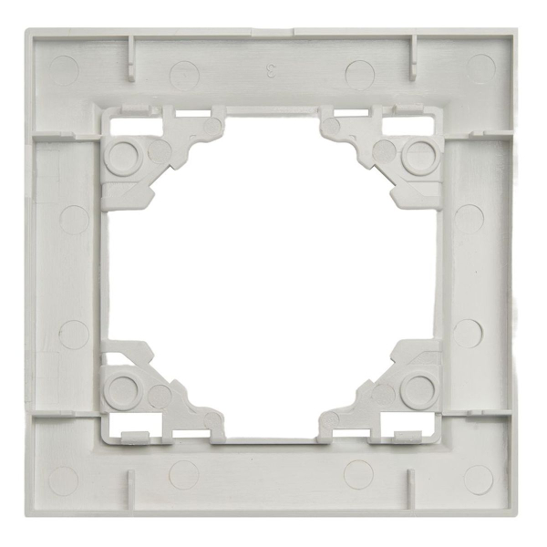 Рамка 1-постовая Stekker Эрна белый PFR00-9001-01 39623