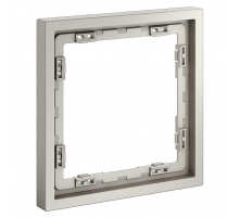 Рамка пластиковая Voltum S70 на 1 пост, (кашемир) VLS100103