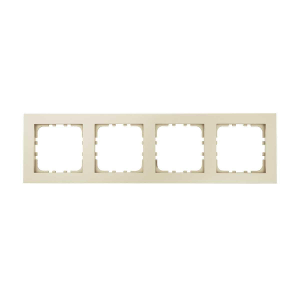 Рамка 4-постовая LK Studio (бежевый матовый) LK80 FLAT, 844402-1 Рамка 4-постовая LK Studio (бежевый матовый) LK80 FLAT, 844402-1