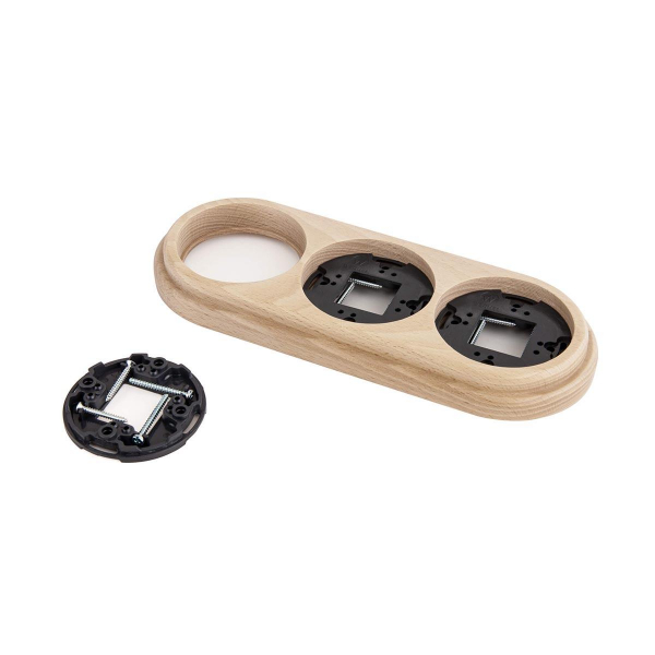 Рамка Werkel Legend на 3 поста светлый бук W0035224 4690389166587 Рамка Werkel Legend на 3 поста светлый бук W0035224 4690389166587