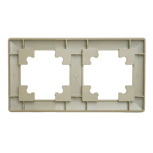 Рамка 2-постовая Stekker Катрин золото PFR00-7002-08 49607