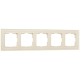 Рамка на 5 постов Werkel Favorit молочный W0051141 4690389183461