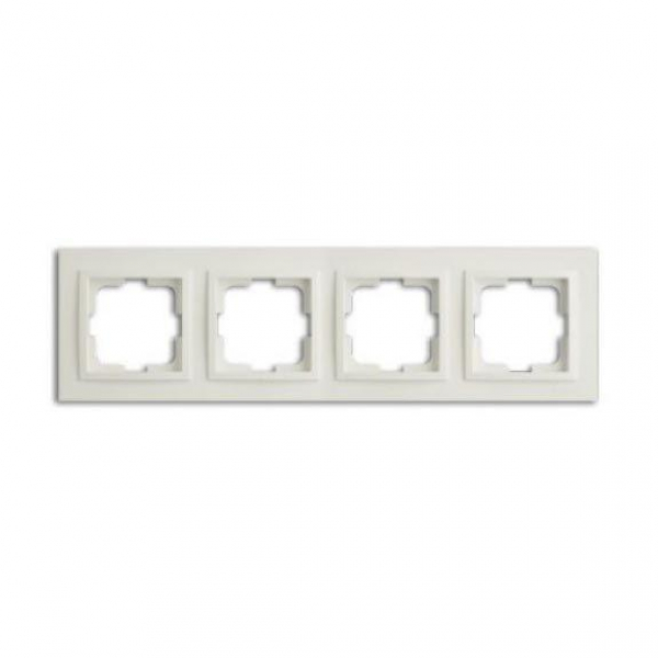 Рамка 4-постовая Mono Electric Despina жемчуг 102-250000-163 Рамка 4-постовая Mono Electric Despina жемчуг 102-250000-163