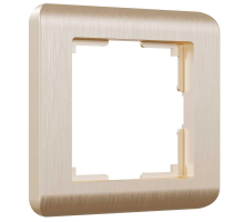 Рамка на 1 пост Werkel Stream шампань W0012111 4690389162176