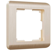 Рамка на 1 пост Werkel Stream шампань W0012111 4690389162176