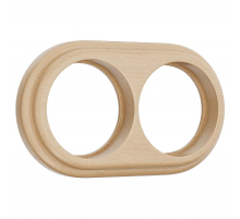 Рамка на 2 поста Werkel светлый бук W0025224 4690389166556