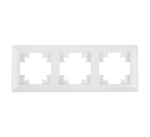 Рамка 3-постовая Stekker Катрин белый PFR00-7003-01 39794