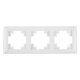 Рамка 3-постовая Stekker Катрин белый PFR00-7003-01 39794