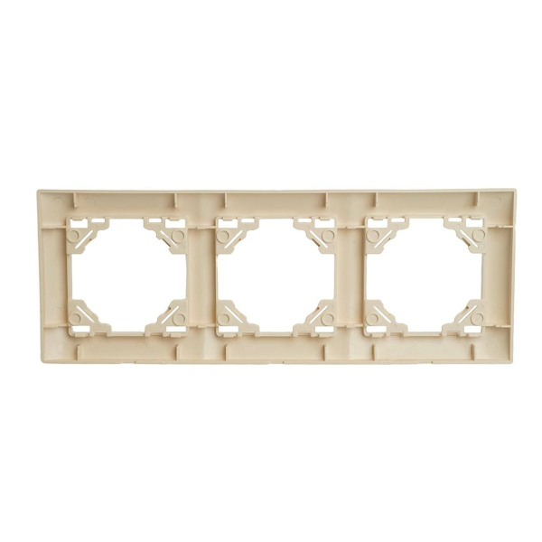 Рамка 3-постовая Stekker Эрна Элегант слоновая кость PFR00-9013-02 49668