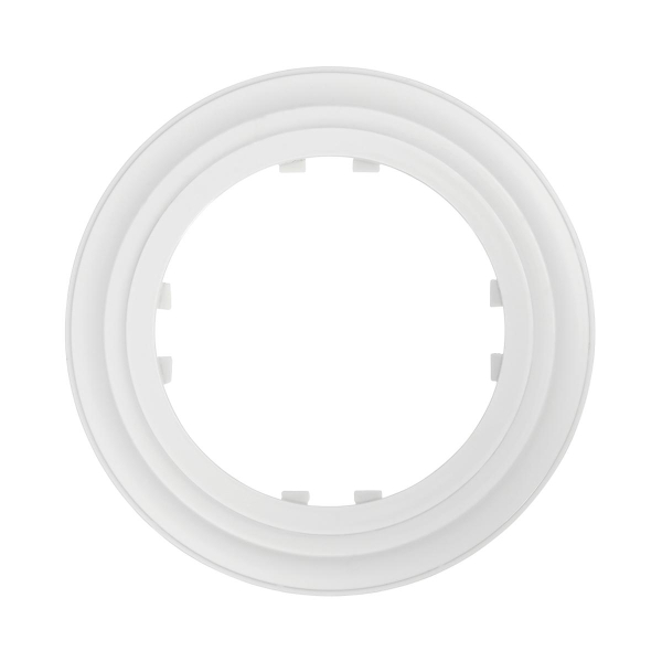 Рамка LK Studio 1-постовая круглая (белый) Vintage-Classic 889104-1