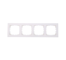 Рамка LK Studio 4-постовая (белый) LK80 844404-1