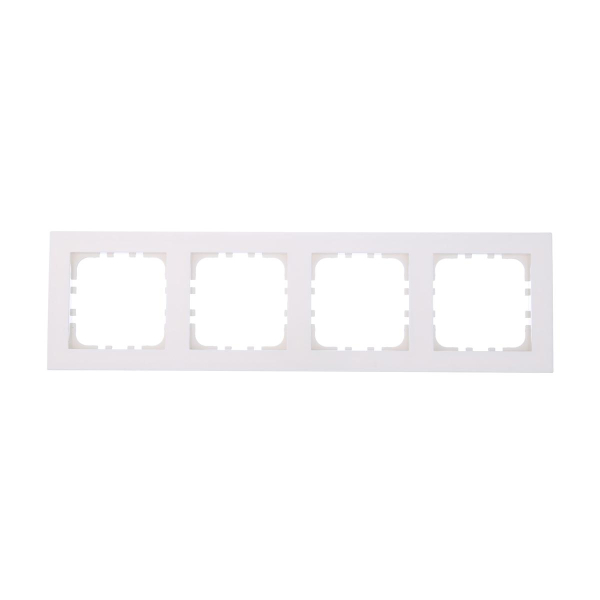 Рамка LK Studio 4-постовая (белый) LK80 844404-1